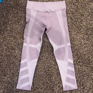 Nux purple crop leggings
